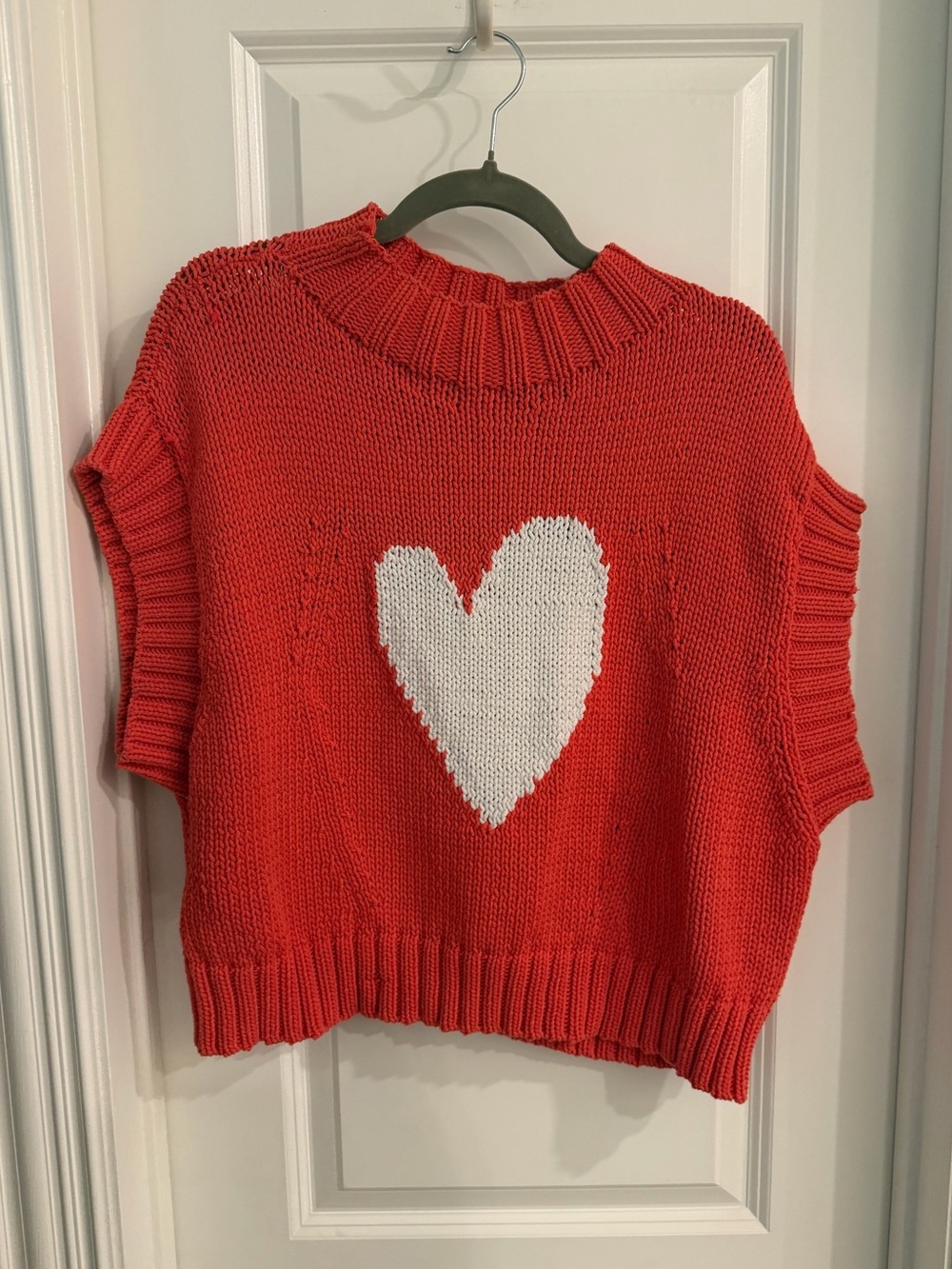 Maeve heart sweater vest